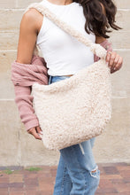 Load image into Gallery viewer, Boucle Sherpa Messenger Bag