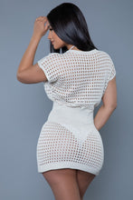 Load image into Gallery viewer, Sophie Crochet Mini Dress