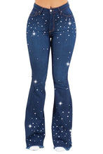 Load image into Gallery viewer, Vegas Glam Bell Bottom- Inseam 30