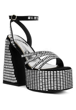 Load image into Gallery viewer, Lustrous Disco Flare Heels