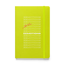 Load image into Gallery viewer, Signed EEMOTIONS Hardcover Notebook (White)