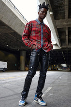 Load image into Gallery viewer, Flannel Shacket Red (Unisex)