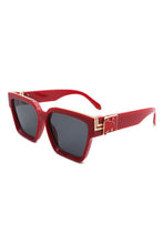 Load image into Gallery viewer, Square Retro Vintage Designer Fashion Sunglasses
