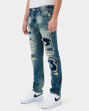 Load image into Gallery viewer, BORO REPAIR STRAIGHT DENIM
