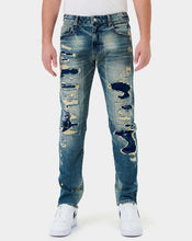 Load image into Gallery viewer, BORO REPAIR STRAIGHT DENIM
