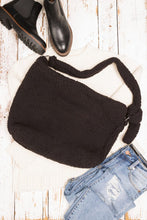 Load image into Gallery viewer, Boucle Sherpa Messenger Bag
