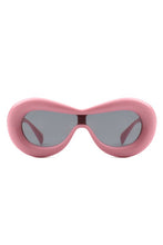 Load image into Gallery viewer, Oversize Retro Oval Modern Chic Fashion Sunglasses
