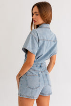 Load image into Gallery viewer, Denim Romper
