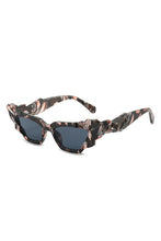 Load image into Gallery viewer, Geometric Irregular Cat Eye Fashion Sunglasses
