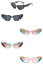 Load image into Gallery viewer, Geometric Irregular Cat Eye Fashion Sunglasses
