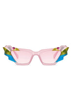 Load image into Gallery viewer, Geometric Irregular Cat Eye Fashion Sunglasses
