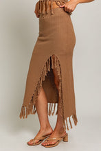 Load image into Gallery viewer, Tassel Midi Skirt
