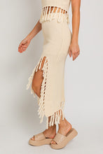 Load image into Gallery viewer, Tassel Midi Skirt
