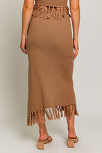 Load image into Gallery viewer, Tassel Midi Skirt
