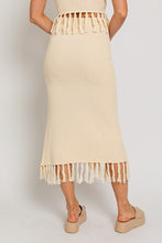 Load image into Gallery viewer, Tassel Midi Skirt
