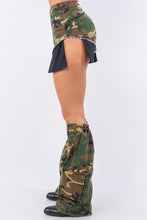 Load image into Gallery viewer, Short and Leg Warmer Set in Camo
