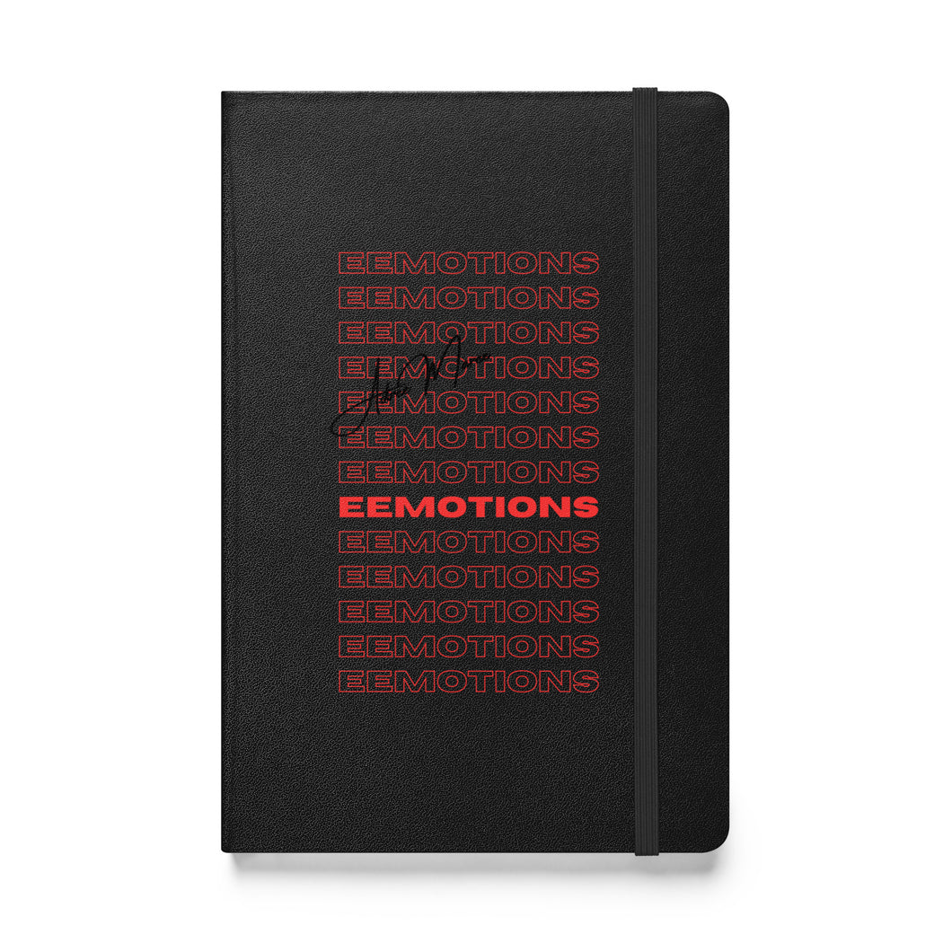 Signed EEMOTIONS Hardcover Notebook (Red)