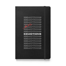 Load image into Gallery viewer, Signed EEMOTIONS Hardcover Notebook (White)
