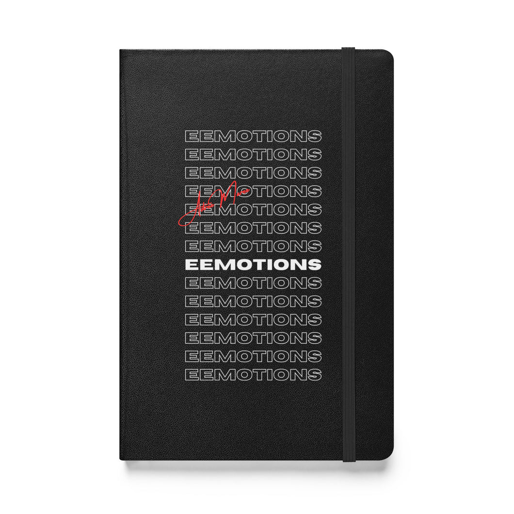 Signed EEMOTIONS Hardcover Notebook (White)