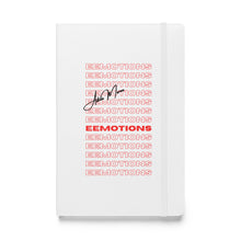 Load image into Gallery viewer, Signed EEMOTIONS Hardcover Notebook (Red)
