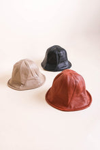 Load image into Gallery viewer, Leather Bucket Hat
