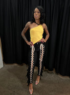 Teyana Tied-Up Jeans