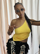 Jelena Asymmetrical Crop Top
