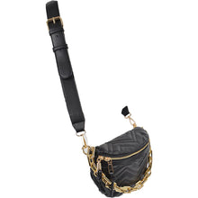 Load image into Gallery viewer, Chain n’ Quilted Crossbody Bag
